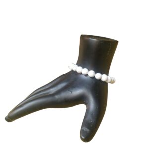Natural Howlite Certifed Braclet men & Women