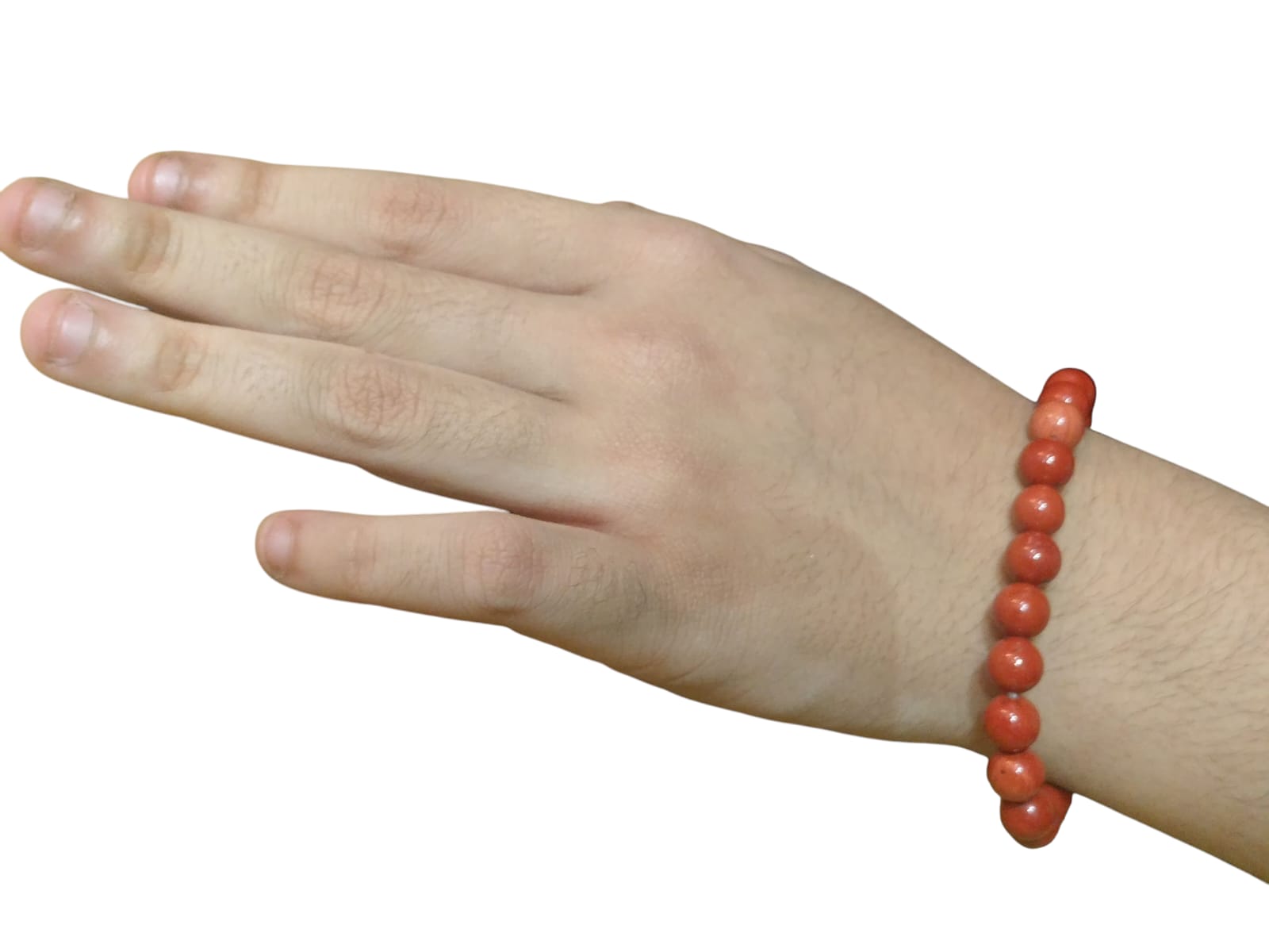 Natural Red Jasper Certified Braclet Men & Women