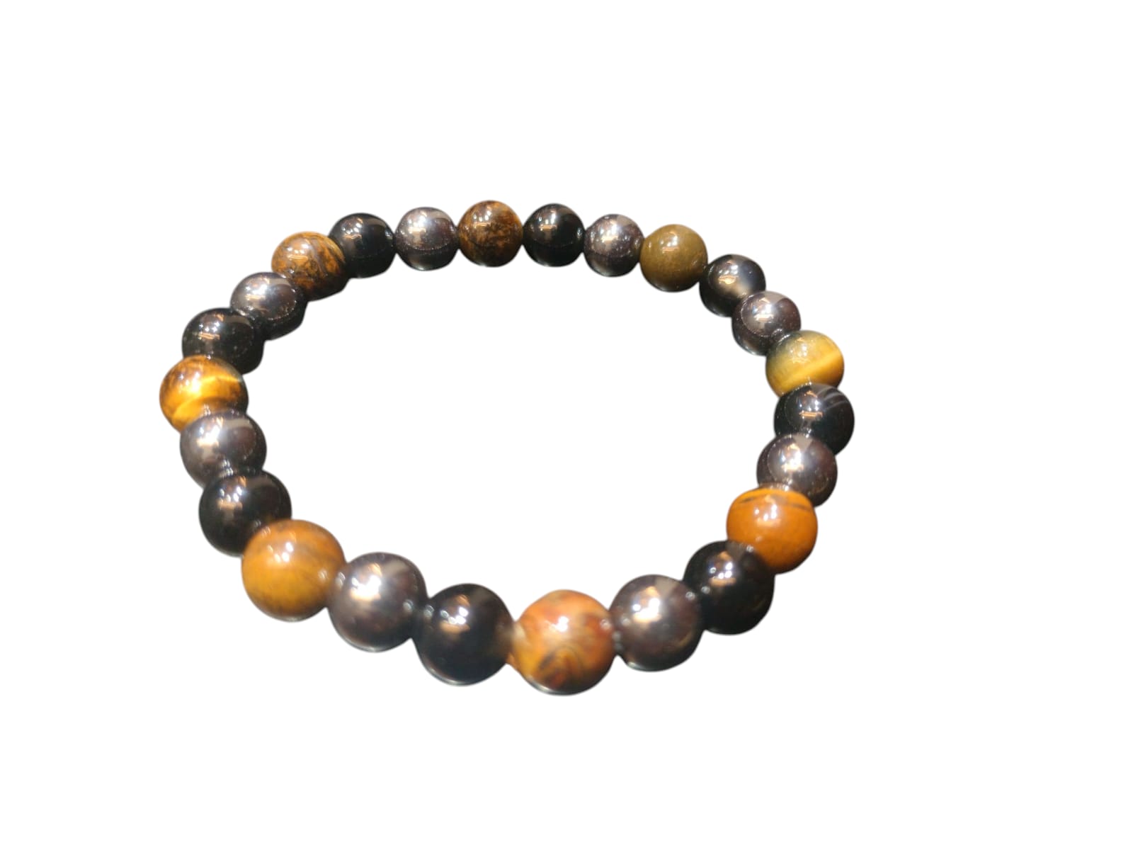 Tiger Eye,Hematite,Black Obsidian